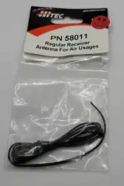 Hitec Regular Receiver Antenna for Air Usages for Am Fm Vintage Rc 58011