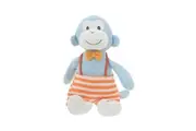 Gibson Gifts Rollie Pollie Max the Monkey Kids Plush/Stuff Play Toy 20x10cm
