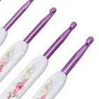 16pcs Crochet Hooks Kit Ergonomic Crochet Needles Set Crochet Hooks With Case Fo