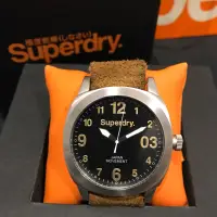 在飛比找蝦皮購物優惠-Superdry 極度乾燥 手錶 麂皮 腕錶 大錶徑