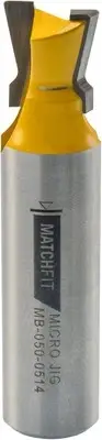 MicroJig MatchFit Dovetail Router Bit for Track Clamp System - 1/2in Shank