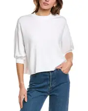 Stateside Softest Fleece Puff Sleeve Pullover