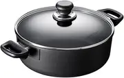 Scanpan Classic Low Dutch Oven, 26 cm/4 Litre, Black