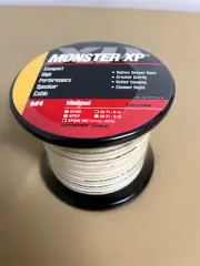 Monster XP Minispool Speaker Wire XPNW MS Navajo White 20 Feet NEW & Sealed