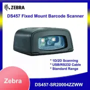 Zebra DS457-SR20004ZZWW 2D USB/RS232 Fixed Mount Barcode Scanner Reader w/ Cable