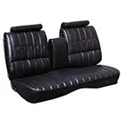 73-77 Monte Carlo, Chevelle, El Camino Firethorn Red Vinyl Bench Seat Upholstery