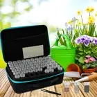 120 Slots Seed Storage Organizer Clear Seed Storage Container Portable Seed╏❧