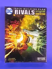 DC deck building game Rivals Green Lantern Sinestro factory sealed