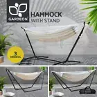 Gardeon Hammock Chair Bed with Stand Outdoor Portable Camping Hammocks