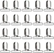 20 Pieces Men Suspender Clips Sheet Straps Holder Fasteners Clips Bed Sheet