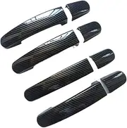 for Ford, for Transit Custom, for Tourneo Accessories 2014 2017 2019 2020 Door Handle Cover Trim ABS Imitation Carbon Fiber Car Door Handle Overlay(4)