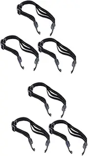 6 Pcs Luggage Rope with Hook Motorcycle Helmets Bike Beanie Helmets for Motorcycles Shelf Tied Rope Elastic Luggage Belt Tie Down Strap Cargo Tie-Down Strap Polyester Band Plastic/168