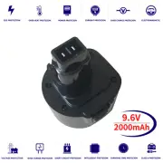 Power Tool Cordless Battery for DeWalt A9242 HP131K-2 DW962B (9.6V 2000mAh)