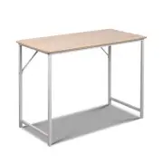 Artiss Office Computer Desk Study Laptop Metal Table Student Home Work White