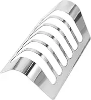 COLLBATH Stainless Steel Bread Rack Loaf Bread Kitchen Bread Rack Countertop Toast Holder Desktop Toast Stand Desktop Toast Rack Tabletop Toast Rack Reusable Bread Rack Silver