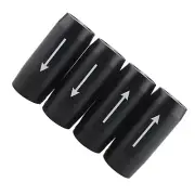 4pcs 46mm Aluminium HiFi Speaker Pants Y Splitter for RCA Bi-Wire Cable Cord DIY