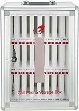 Mobile Phone Safe Deposit Box Transparent Lock Storage Cabinet Student Staff Dining Room Storage Cabinet Wall 24/36 Holes~/