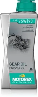 Motorex Prisma Zx Gear Oil 75W90 1 Liter 10/Case 198835