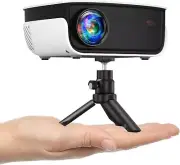 Mini Projector for Home Theater, 1080P and 240" 7500 L Portable Home Video Proje