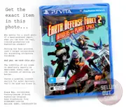 Earth Defense Force 2: Invaders from Planet Space (Vita) RARE Australian Version