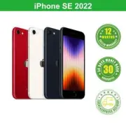 Apple iPhone SE3, 3rd Gen 2022 Unlocked Smartphone Black White Red SYDNEY STOCK
