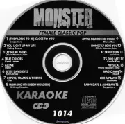 Female Classic Pop Monster Hits Karaoke CD+G 1014 Olivia Newton-John,Carpenters,