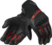 Revit Striker 3 Motocross Gloves, black-red, Size 2XL for Men Black Red