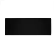 Ergonomic Gaming Mouse Pad Desk Mat Anti-Slip Rubber Speed Mousepad Black (80x30cm)
