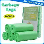 5 Rolls Biodegradable Bin Liners Kitchen Garbage Bags Compostable Bin Liners AU