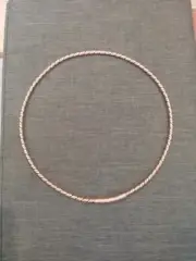 Tensor Ring, Full Sacred Cubit, Single Twist 10 Ga. Copper Wire, With Accent...