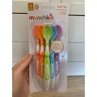 在飛比找蝦皮購物優惠-Munchkin滿趣健 安全彩色學習湯匙6入 全新未拆封