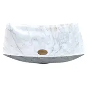 500*400*135mm Marble Stone Special Shape Above Counter Art Basin