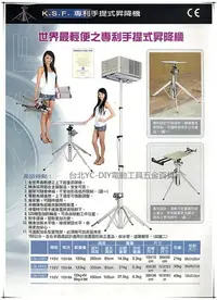 在飛比找樂天市場購物網優惠-【台北益昌】台灣製造 K.S.F. CM-340H1 3.4