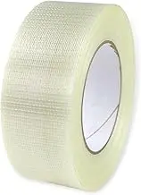 FindTape Bi-Directional Filament Tape [166# tensile] (HEXY-HP): 2 in. (48mm actual) x 60 yds. (Translucent)