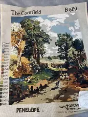 Needlecraft Large Penelope Tapestry Canvas - The Cornfield #569 Made In England