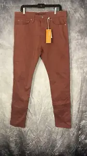 dockers jean cut slim fit pants NEW Men’s Size 34x34 Rustic Red