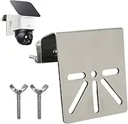 Camera Bracket Mount Outdoor,Wall Mount CCTV Camera Corner Bracket with 2 Screws | Home Security Accessories for Led Lights, Solar Panels