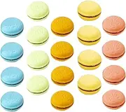 LOPUNER 5 Boxes Kawaii Macaron Erasers Cute Pastry Erasers for Students Stationery for School Supplies and Classroom Prizes Fun Design