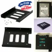 2.5"SSD to 3.5" Bay Black HDD Mounting Bracket Hard Drive Dock Tray Adapter Rack