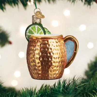 Old World Christmas Ornament- Moscow Mule Mug NEW #32273