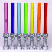 LEGO Star Wars Lightsaber Pink Purple Blue Green Yellow Orange Red Part Pack x 7