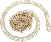 Angoily Curtain Fringe Trim Decorative Lace Tassels for DIY Craft and Home Decoration Vintage Design for Sofas and Curtains Easy to Clean and Durable