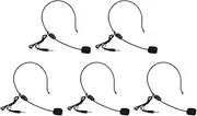 COMNESTBI Compact Design Microphone 5 Pack Headset Microphone for Teachers Voice Amplifier