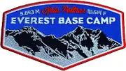 Mount Everest Base Camp Kala Patthar Patch (5 Inch) Fully Embroidered Iron / Sew on Badge Applique Himalayas Mountain Trek Souvenir