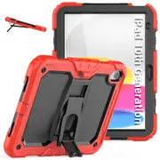 MCC Kids iPad (A16) 11" Shockproof Case Cover Stand Apple iPad11 11th Gen 2025 [Red]
