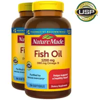 在飛比找蝦皮購物優惠-美國 Nature Made Fish Oil 萊萃美高濃度