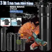 Aquarium Sterilizer UV Filter Bacteria Clarifier Filter Fish Tank Oxygen Pumb