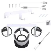 For PSVR2 wall storage bracket set for PS5 VR2 helmet handle storage hangers