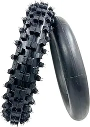 Menmseun 80/100-12 3.00-12" INCH REAR KNOBBY TYRES TIRES FOR PIT PRO TRAIL DIRT BIKE