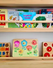 Flower Garden puzzle and book set